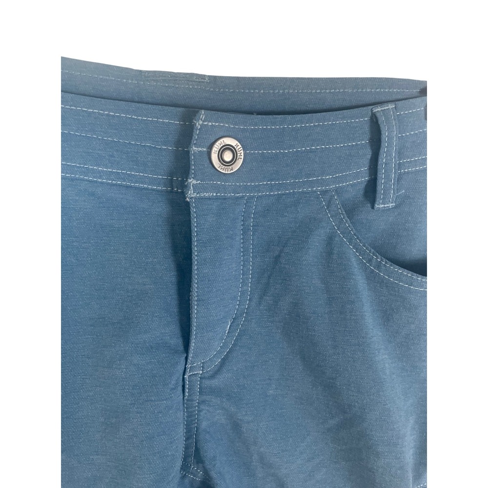 Kuhl Women's Blue Cargo Hiking Shorts size 4 EUC - Picture 4 of 8